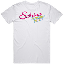 Sabrina The Teenage Witch 90s Tv Show Comedy Men’s 100% Cotton White T Shirt