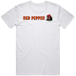 Red Pepper North Dakota's Most Famous Restaurant Men’s 100% Cotton White T Shirt