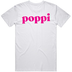 Poppi Sparkling Prebiotic Soda Healthy Snack Men’s 100% Cotton White T Shirt