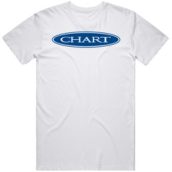 Chart Industries Nasdaq Company Logo Employee Fan Men’s 100% Cotton White T Shirt