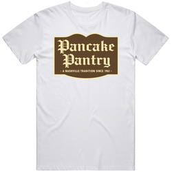 Pancake Pantry Tennessee's Most Famous Restaurant Men’s 100% Cotton White T Shirt