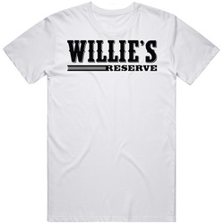 Willie's Reserve 2019 Top Cannabis Brands Men’s 100% Cotton White T Shirt