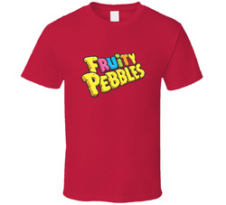 Fruity Pebbles Cereal Food Logo Gift T Shirt