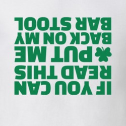 If You Can Read This Funny St Patrick's Day Paddy's T Shirt