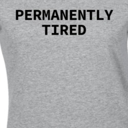Permanently Tired Funny Sleeping Tumblr T Shirt