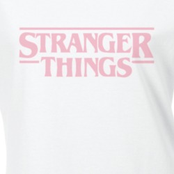 Stranger Things Netflix Logo Vintage TV Show T Shirt
