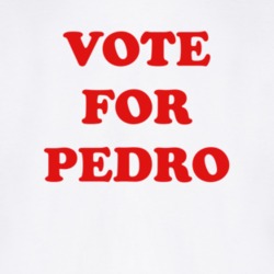 Vote For Pedro Sanchez Napoleon Dynamite Movie Replica T Shirt