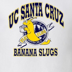 UCSC Banana Slugs Pulp Fiction Movie Replica T Shirt