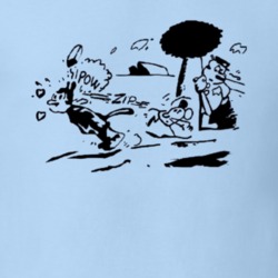 Krazy Kat Comic Pulp Fiction Movie Replica T Shirt