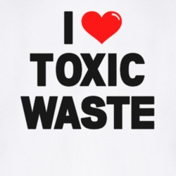 I Heart Toxic Waste Real Genius Chris Knight Movie Replica T Shirt