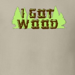 Shaun of the Dead I Got Wood Ed Movie Replica T Shirt