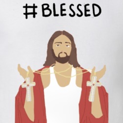 Jesus Hashtag Blessed #Blessed Funny T Shirt