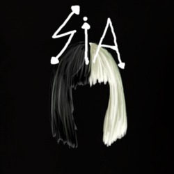 Sia Wig Music Concert Trendy T Shirt
