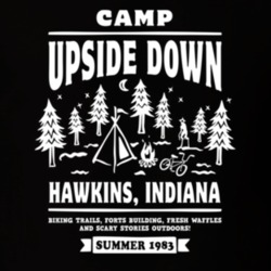 Camp Upside Down Hawkins Indiana Stranger Things TV T Shirt