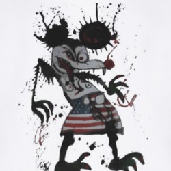 Fear And Loathing In Las Vegas Hitchhiker Mickey Movie Replica T Shirt