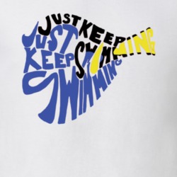 Just Keep Swimming Finding Dory Nemo Movie T Shirt
