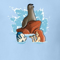 Get Off The Rock Gerald Finding Dory The Little Mermaid Funny Trendy C