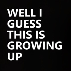 Well I Guess This Is Growing Up Funny Music T Shirt