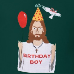 Birthday Boy Christmas Jesus Funny Holiday T Shirt