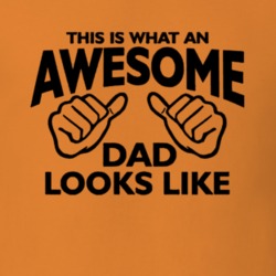 This is What An Awesome Dad Looks Like Gift Father T Shirt