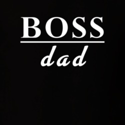 Boss Dad Funny Father Gift Idea Family T Shirt