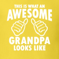 This Is What An Awesome Grandpa Looks Like Grandfather Gift T Shirt
