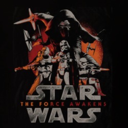 Star Wars The Force Awakens Movie Poster Dark Side T Shirt
