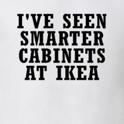 Smarter Cabinets at Ikea Fuck Trump Women's March Feminist Equality T 