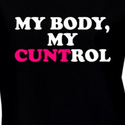 My Body My Cuntrol Women's March Feminist Equality T Shirt