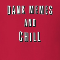 Dank Memes and Chill Funny Netflix Meme Internet Twitter Tumblr T Shir