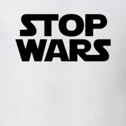 Stop Wars Funny Star Peace Equality New Movie T Shirt
