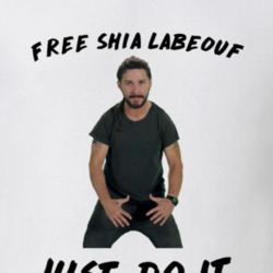 Free Shia LaBeouf Just Do It Anti-Trump Actor Protest T Shirt