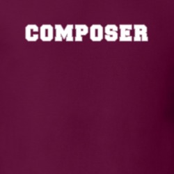 Composer Musician Music Job Occupation Gift Idea T Shirt