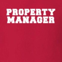 Property Manager Job Occupation Gift Idea T Shirt