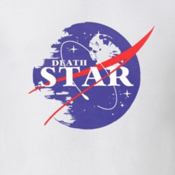 Death Star NASA Inspired Star Wars Rogue One Movie Worn T Shirt