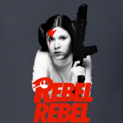Princess Leia Rebel Rebel Rogue One Star Wars Movie T-Shirt