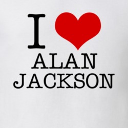 I Heart Love Alan Jackson Country Musician Music Gift Idea T Shirt