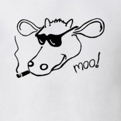 Cool As Fuck Inspiral Carpets Moo! Band Music Cow EP Replica Gift T Sh