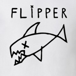 Kurt Cobain Flipper Fish Music Replica Nirvana Art T Shirt