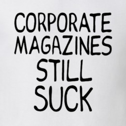 Corporate Magazines Still Suck Kurt Cobain Music Replica Nirvana Art T