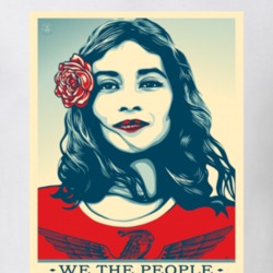 Women's March Feminist Equality We The People Protect Fuck Trump T Shi