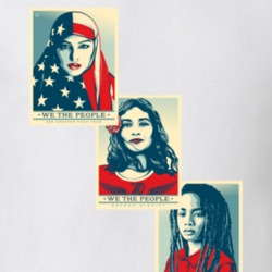Women's March Feminist Equality We The People Protect Fuck Trump T Shi