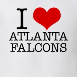 I Heart Love Falcons Atlanta Super Bowl LI 2017 Football Fan T Shirt