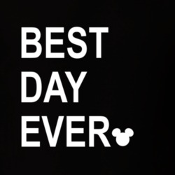 Best Day Ever Replica Mickey Mouse Disney World Happily Vacation Trip 