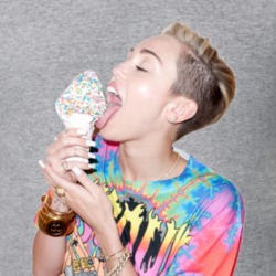 Miley Cyrus Bangerz Happy Hippie Musician Pop Music T Shirt