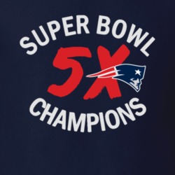 Super Bowl LI Patriots Football 5 time Champions New England Brady Win