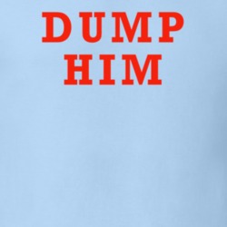 Britney Spears Dump Him Funny Replica Knockoff Internet T Shirt
