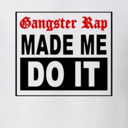 Gangster Rap Made Me Do It Blink 182 Grammy Replica Music T Shirt