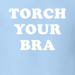 Torch Your Bra Gina Rodriguez Women's March Replica Feminist T Shirt