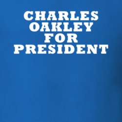 Charles Oakley For President Knicks Basketball Fan Lebron T Shirt